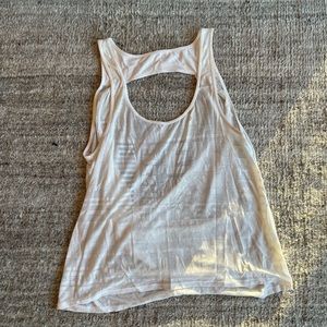 lululemon white tank